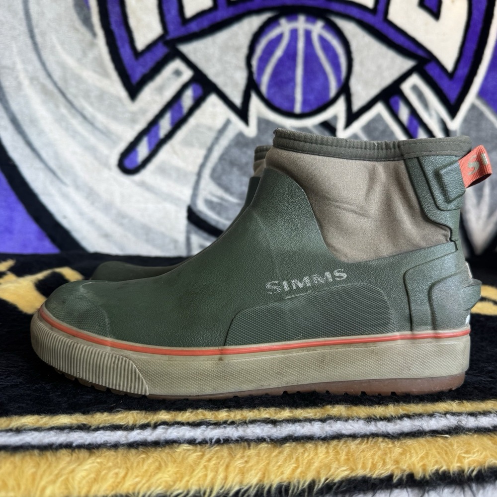 Size 10 - Simms Riverbank Chukka Waterproof Boots Loden Green